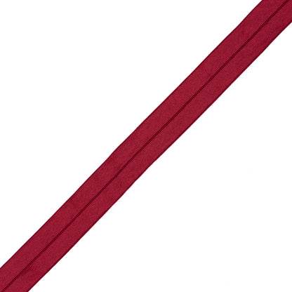 Italian Red Stretch Foldover Elastic - 0.75"