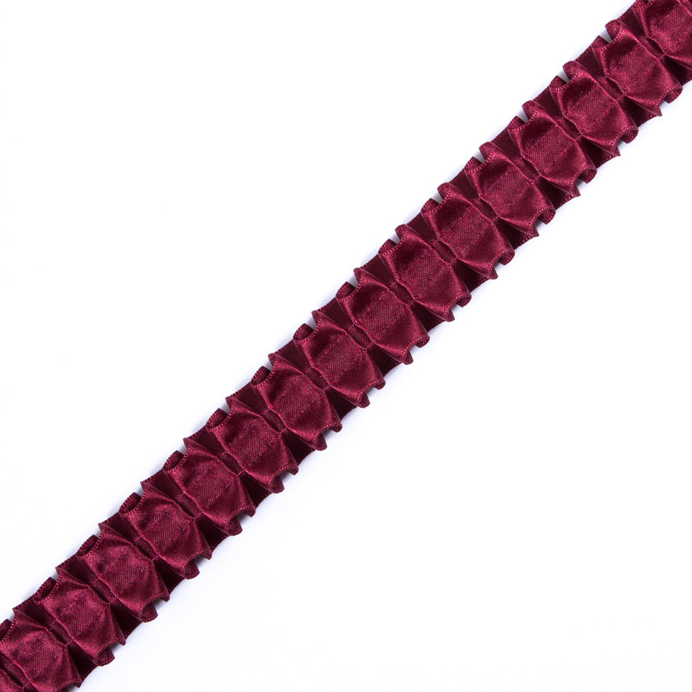 Italian Wine Box Pleated Trimming - 1"