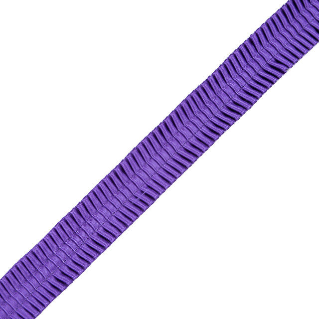 Italian Light Purple Deep Knife Pleated Trimming - 1