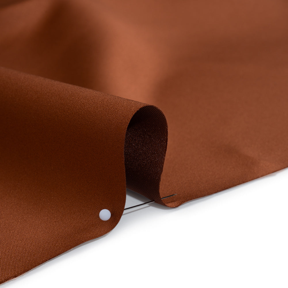 Polyester Satin - Spiced Cider - Reverie Collection - Detail
