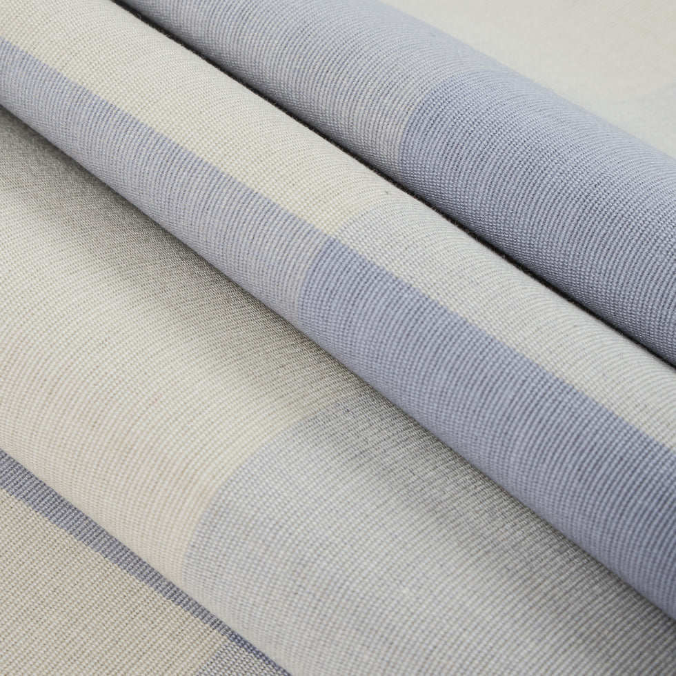 Wisteria Buffalo Checked Cotton Woven - Folded