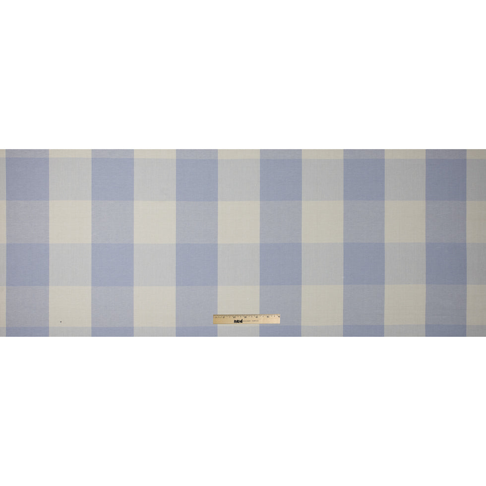 Wisteria Buffalo Checked Cotton Woven - Full