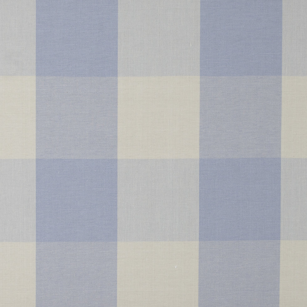 Wisteria Buffalo Checked Cotton Woven