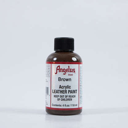 Angelus Brown Leather Paint - 4oz