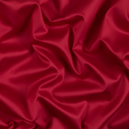 Egyptian Cotton Shirting - Bright Red - Giza Collection