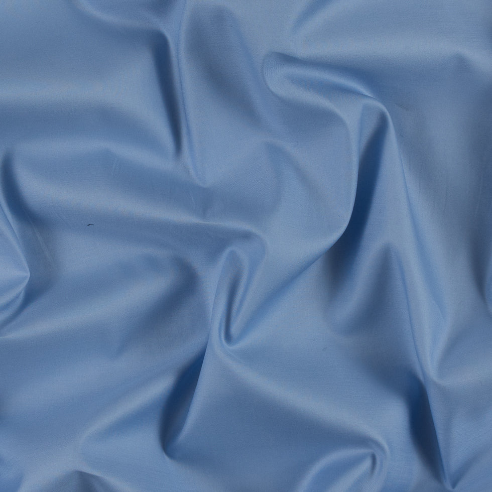 Egyptian Cotton Shirting - French Blue - Giza Collection