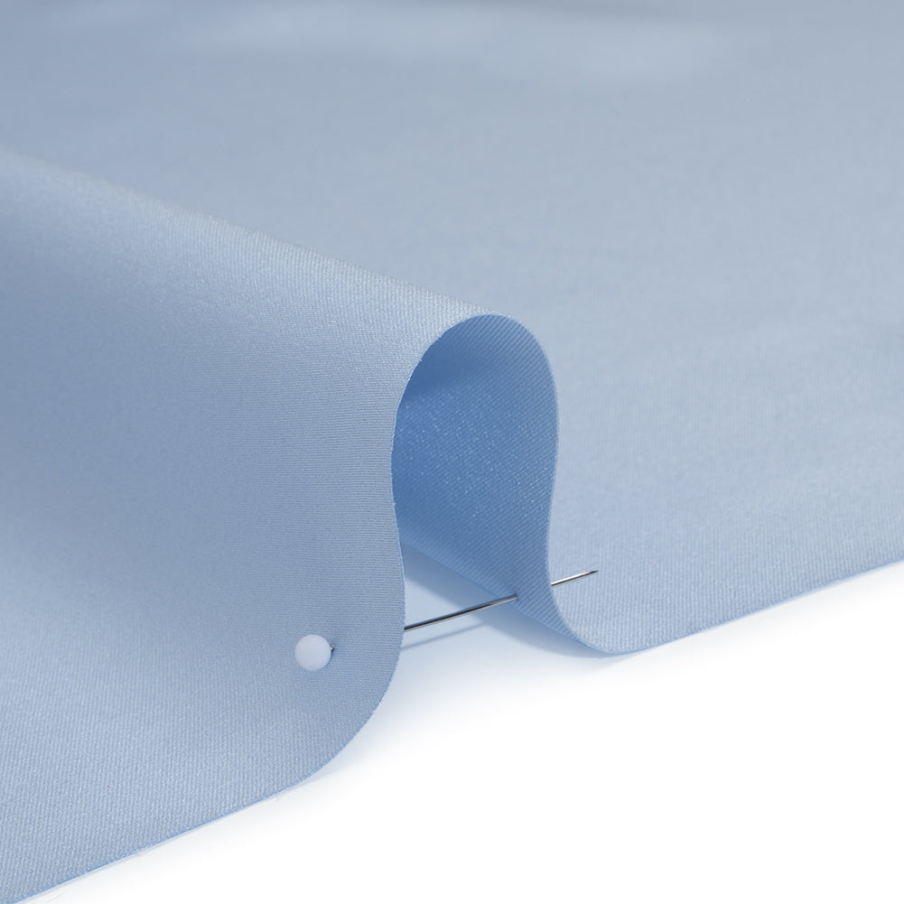 Polyester Satin - Resort Blue - Reverie Collection - Detail