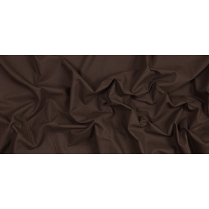 Coffee Cotton Canvas - Folded