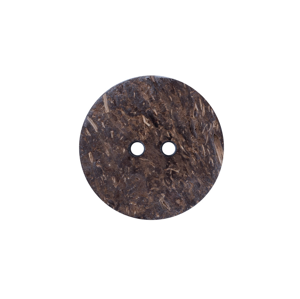 Italian Pebble Printed Coconut Button - 32L/20mm Detail