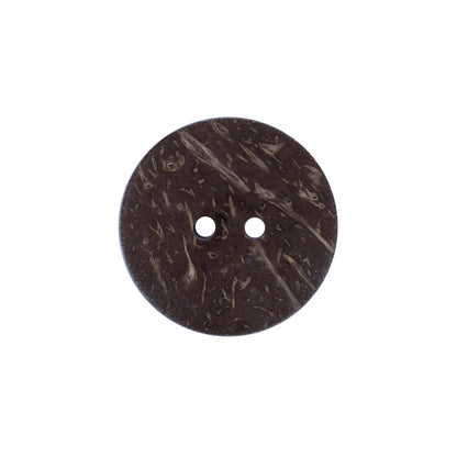 Italian Geometric Printed Coconut Button - 32L/20mm Detail