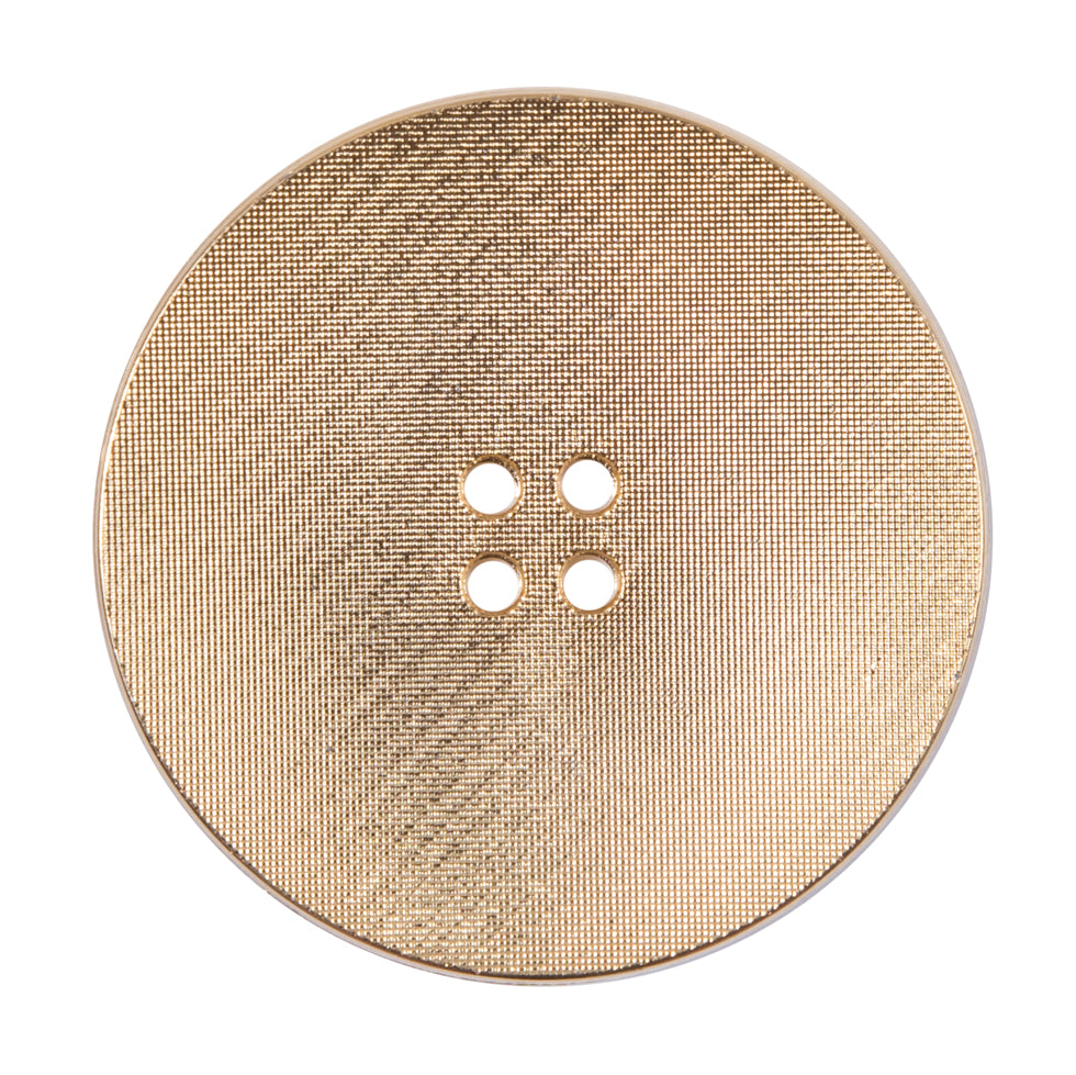 Italian Gold Plated Button - 54L/34mm