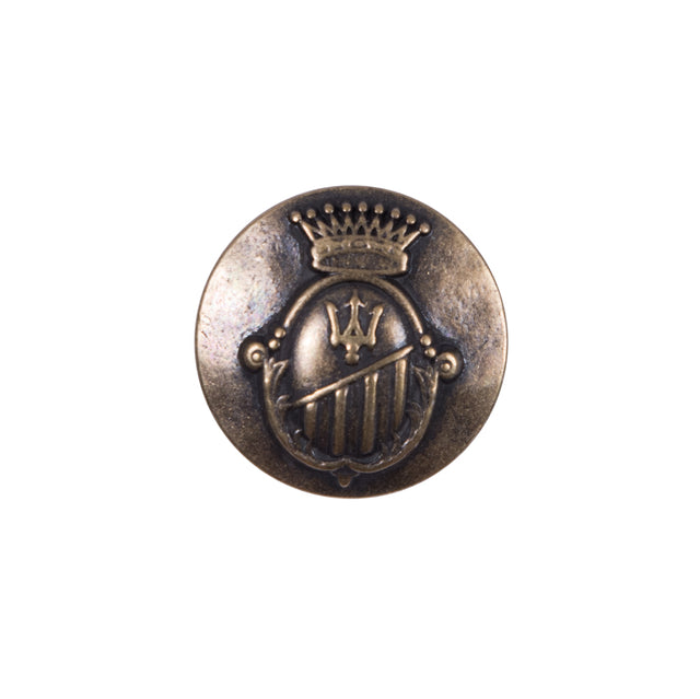 Italian Copper Zamac Button - 32L/20mm