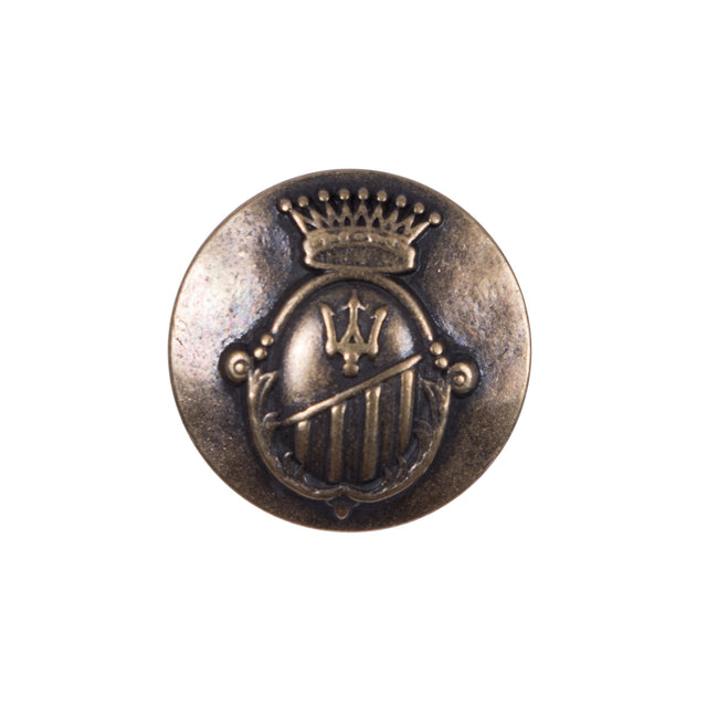Italian Copper Zamac Button - 36L/23mm