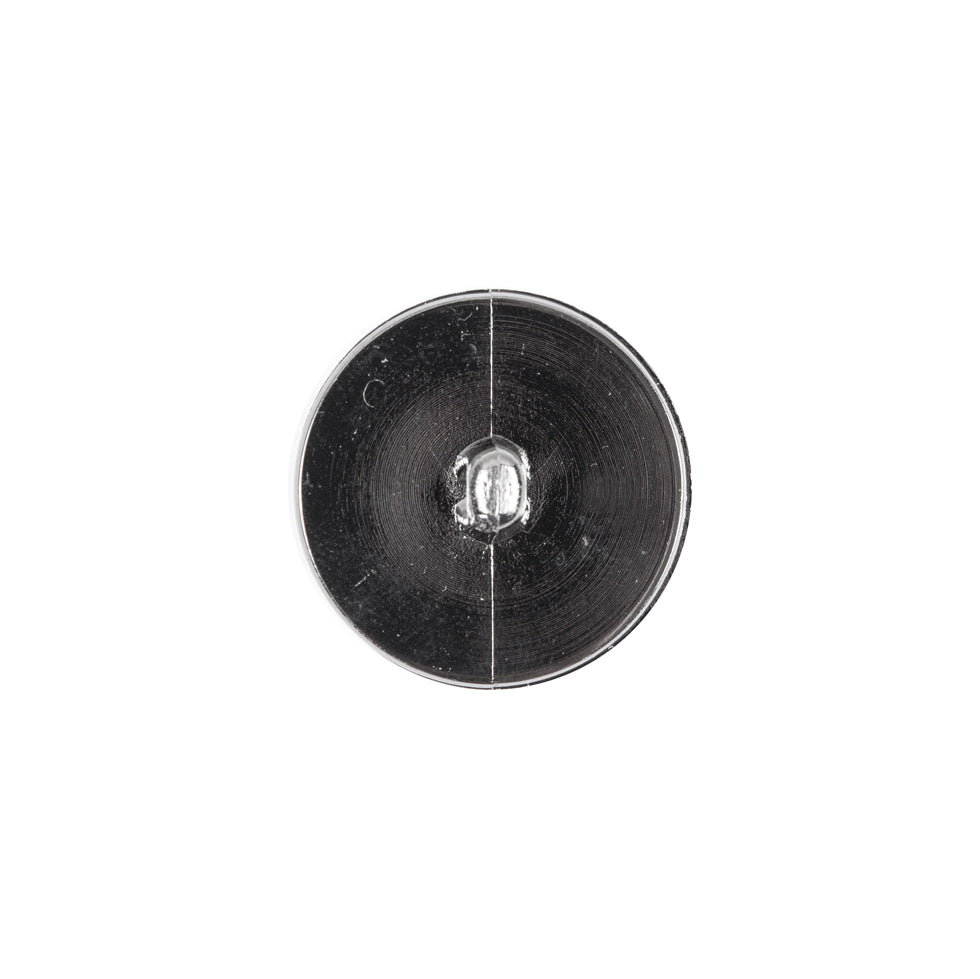 Italian Silver Plated Shank-Back Button - 24L/15mm Detail