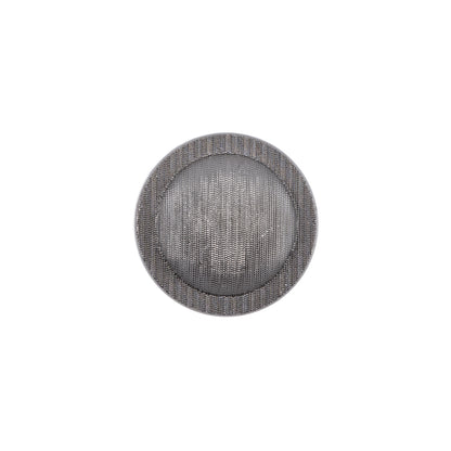 Italian Silver Plated Shank-Back Button - 24L/15mm