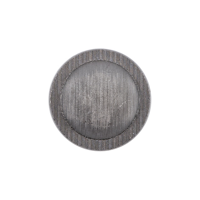 Italian Silver Plated Shank-Back Button - 36L/23mm