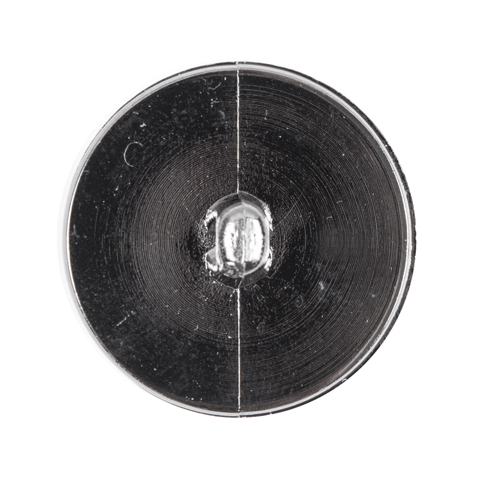 Italian Silver Plated Shank-Back Button - 44L/28mm - Detail