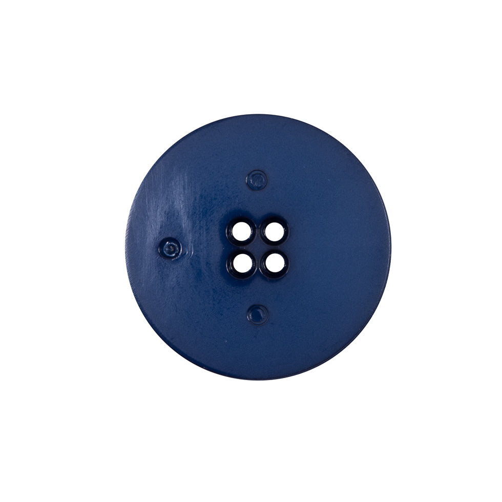 Italian Navy Textural Plastic Button - 36L/23mm Detail