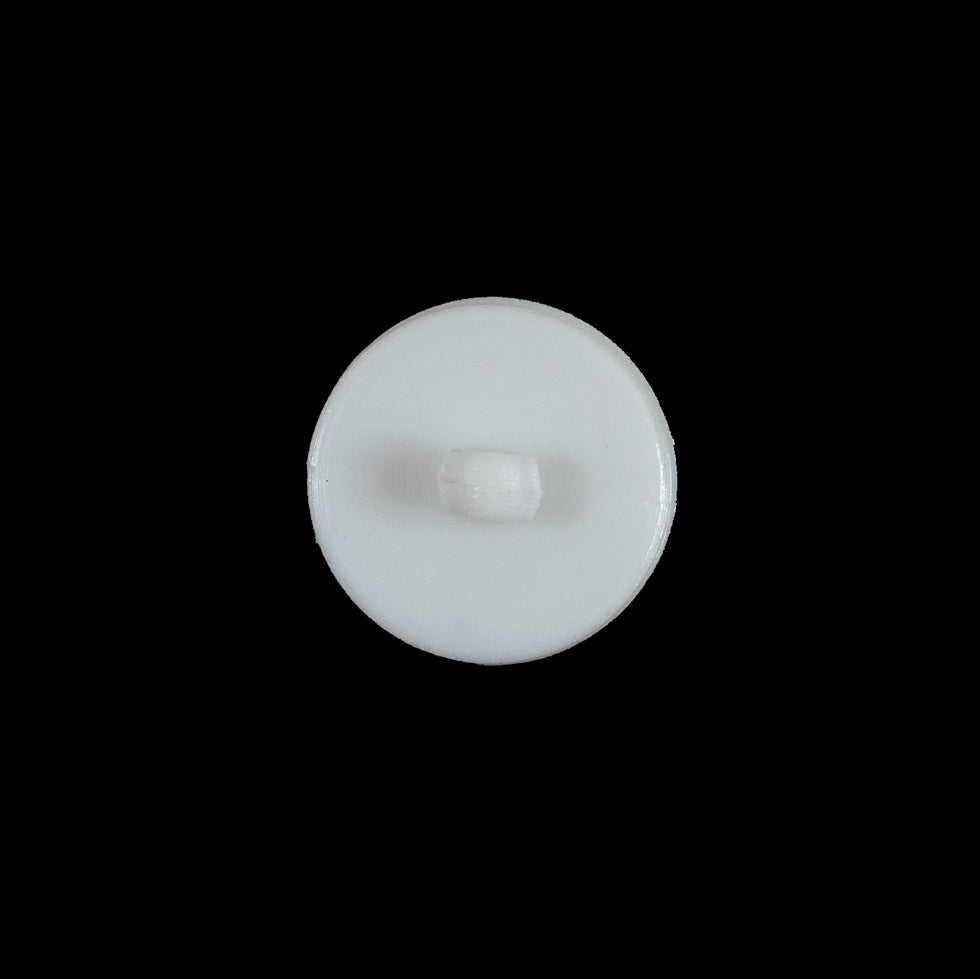Italian Ivory Textured Shank-Back Button - 28L/18mm - Detail