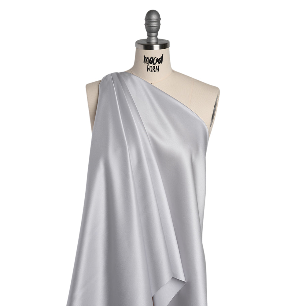 Polyester Satin - Dove Grey - Reverie Collection - Drape