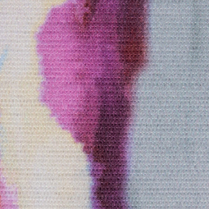 Sunset Watercolor Print on a Polyester Woven Detail
