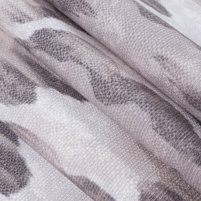 Smog Abstract Printed Upholstery Canvas - Folded