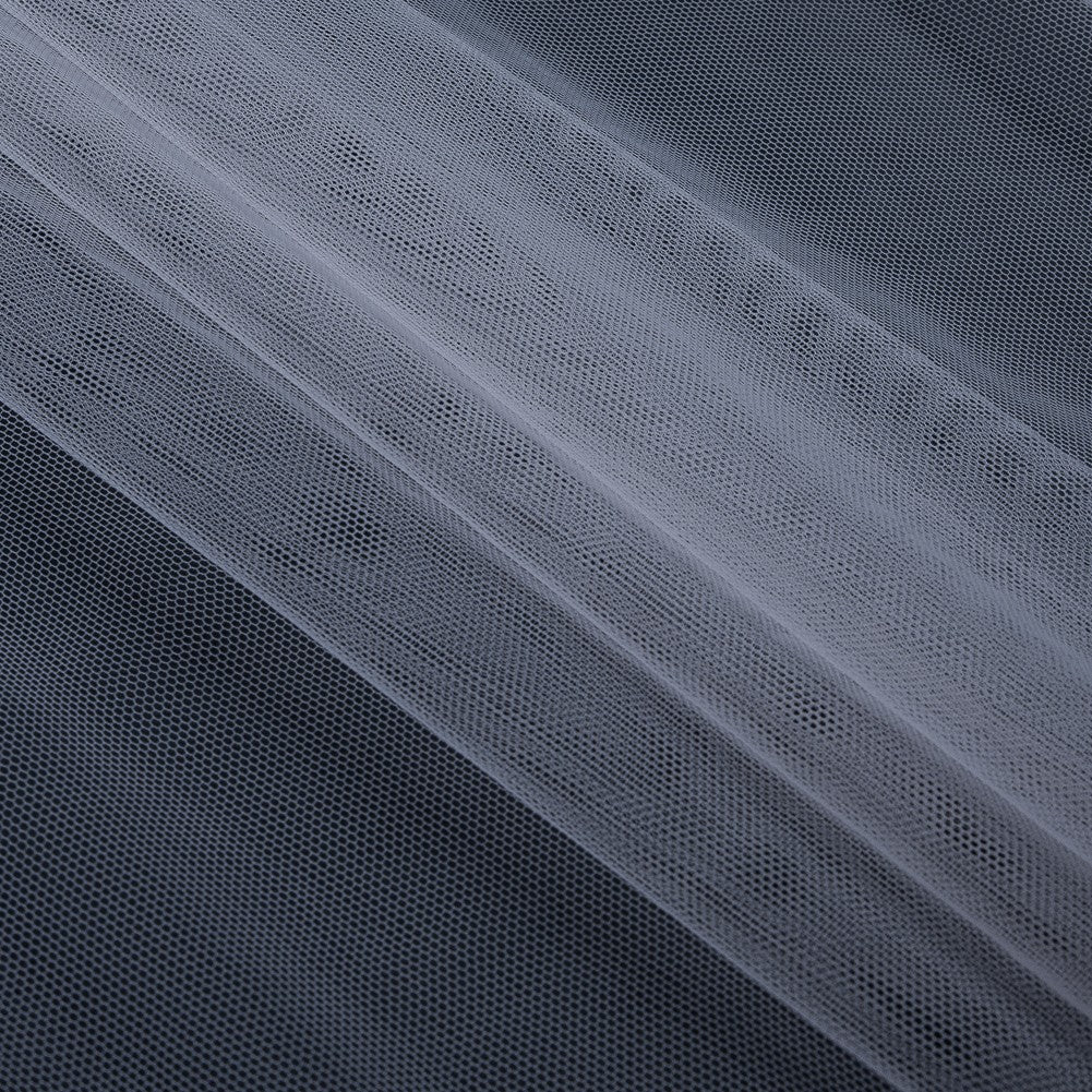 Soft Nylon Tulle - Bright White - Leonardo Collection - Folded
