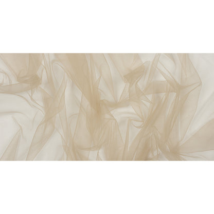 Hazelnut Leonardo Soft Nylon Tulle - Drape