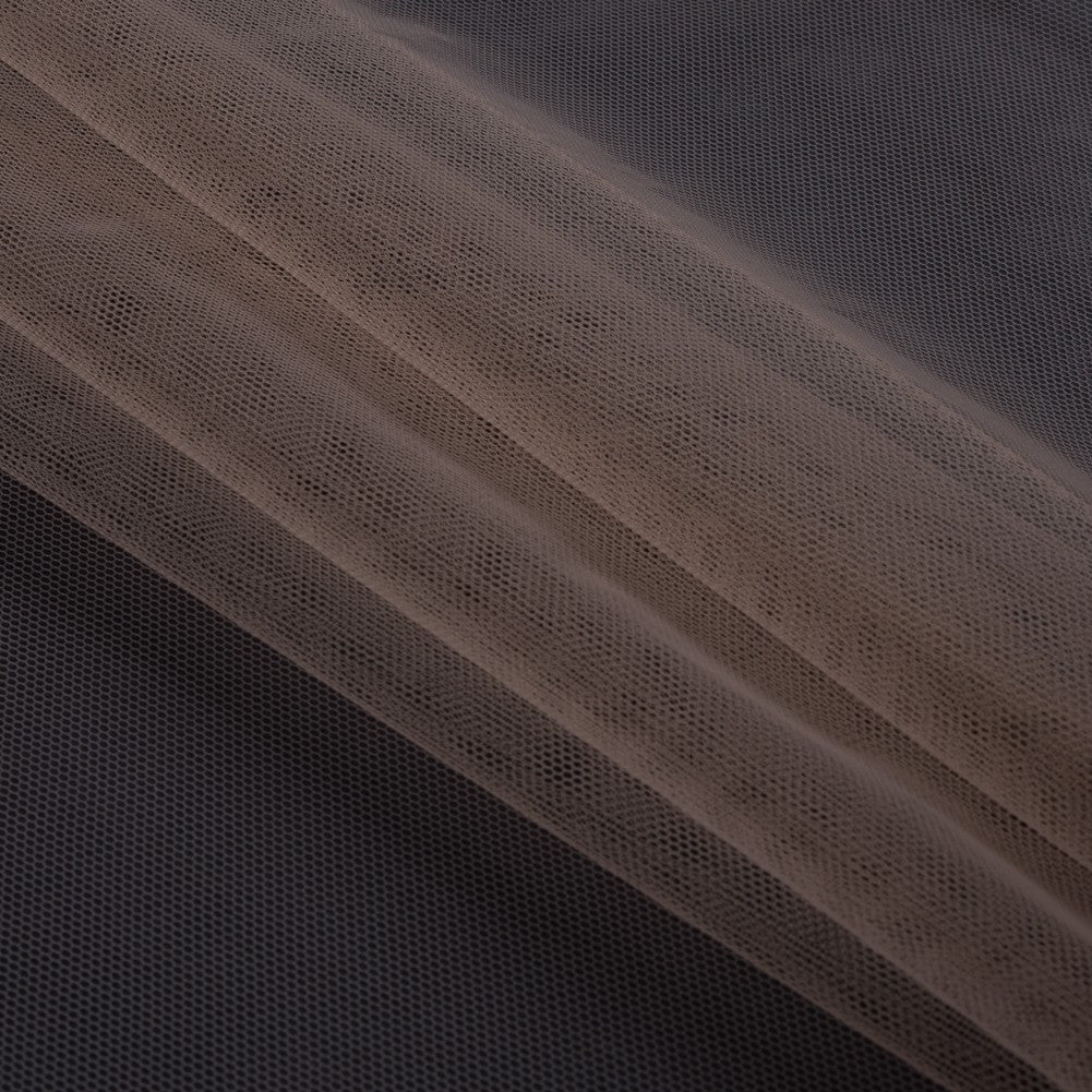 Soft Nylon Tulle - Latte - Leonardo Collection - Folded