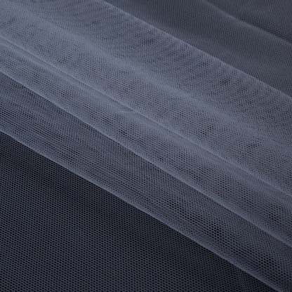 Soft Nylon Tulle - Silver - Leonardo Collection