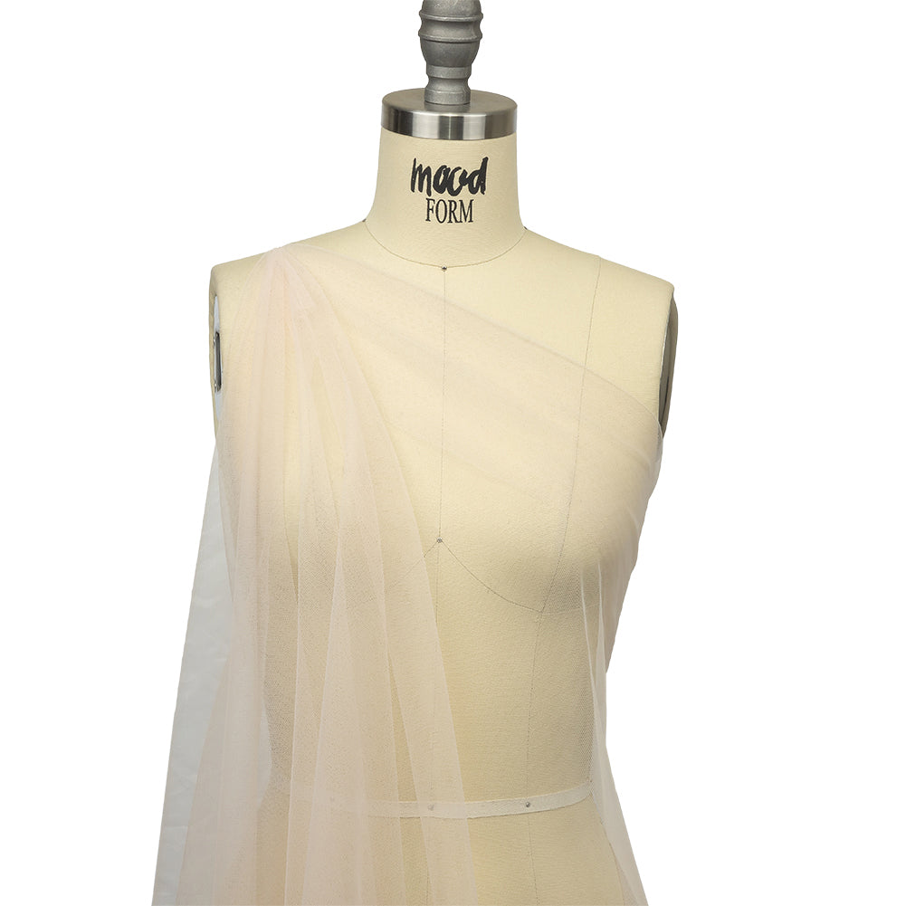 Soft Nylon Tulle - Pale Dogwood - Leonardo Collection Detail