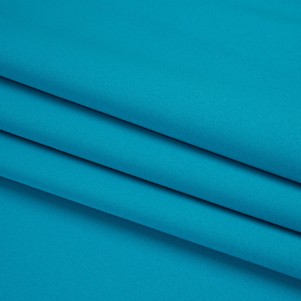 Polyester Satin - Baja Turquoise - Reverie Collection - Folded