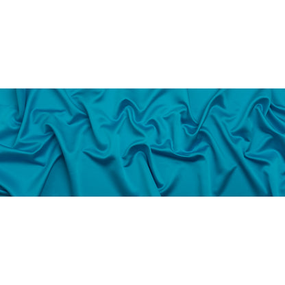 Polyester Satin - Baja Turquoise - Reverie Collection