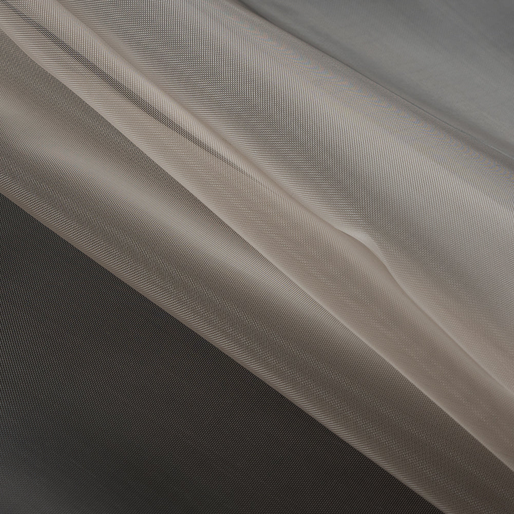 Light Peach Stiff Polyester Organdy - Detail