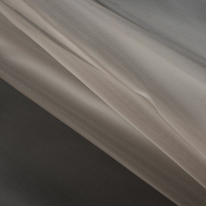 Light Peach Stiff Polyester Organdy - Detail