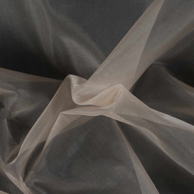 Light Peach Stiff Polyester Organdy