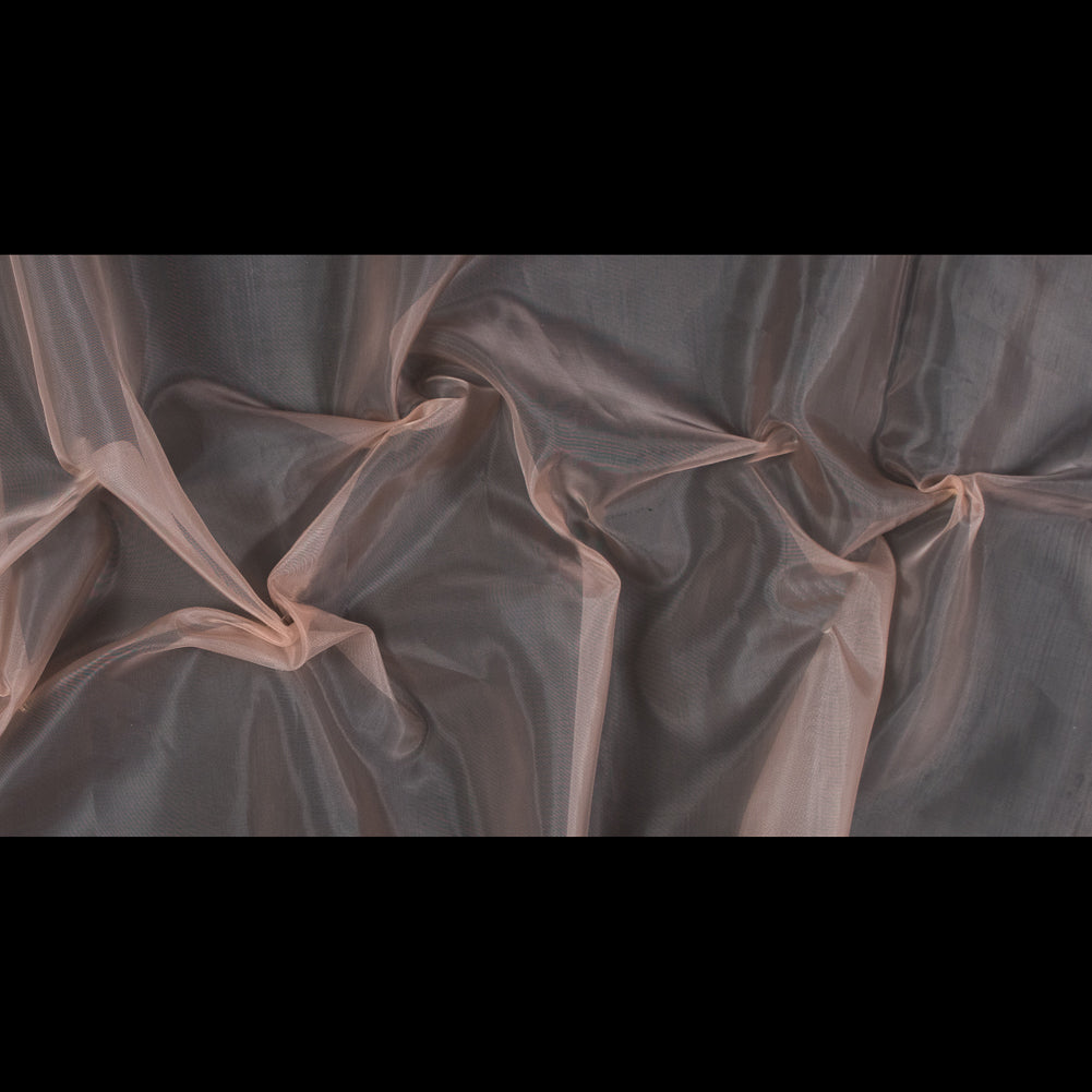 Stiff Polyester Organdy - Blush - Rhiannon Collection Folded