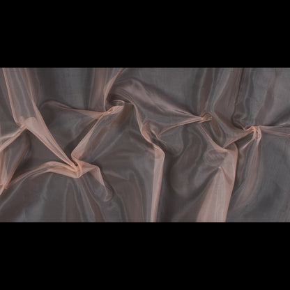 Stiff Polyester Organdy - Blush - Rhiannon Collection Folded