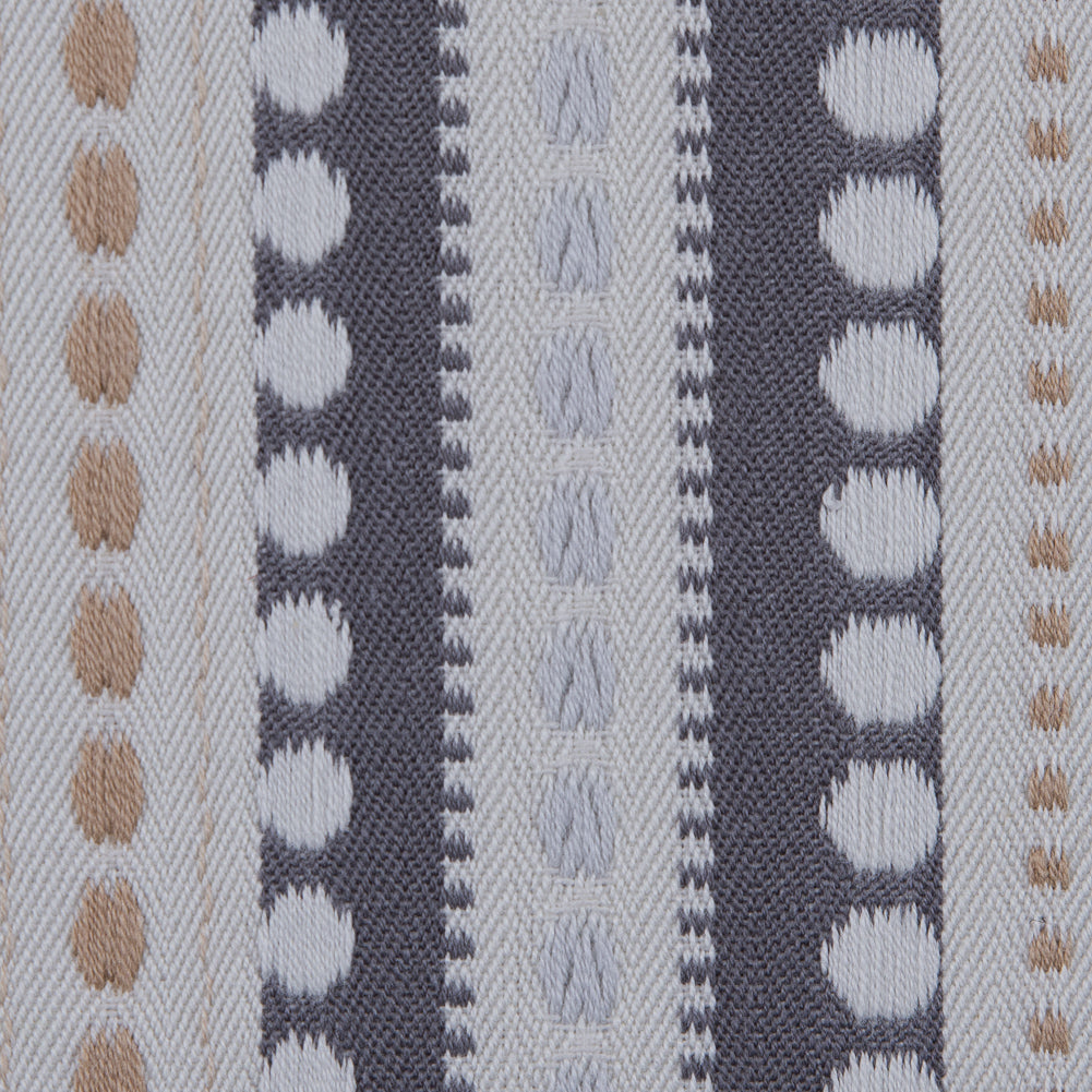 Dusk Tribal Striped Cotton Woven Detail
