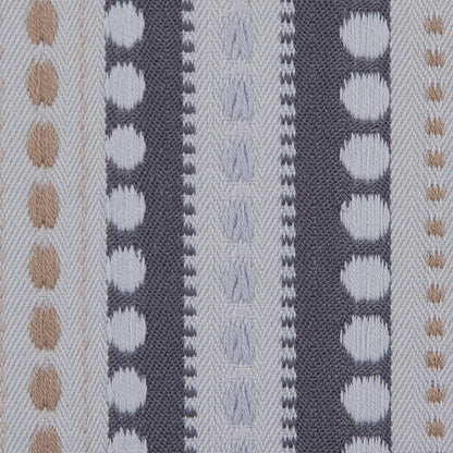 Dusk Tribal Striped Cotton Woven Detail