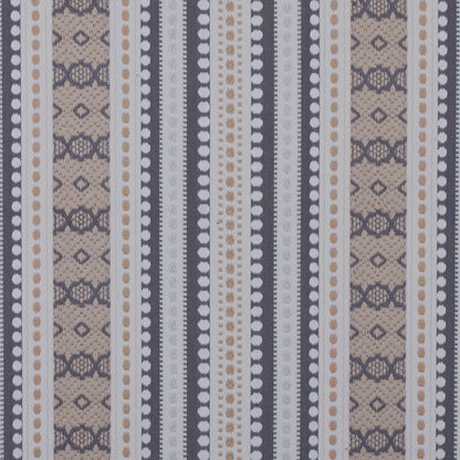Dusk Tribal Striped Cotton Woven