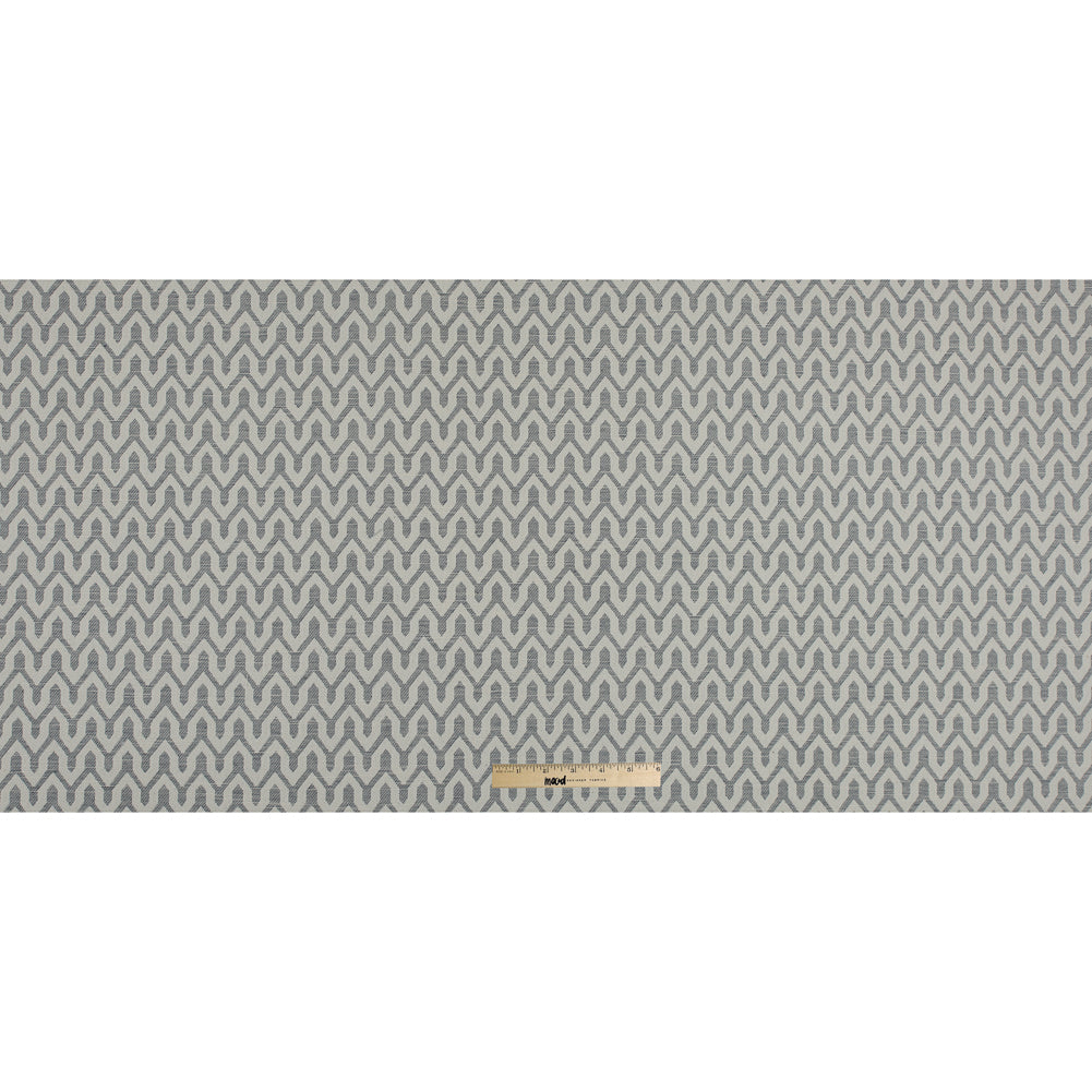 Driftwood Chevron Slubbed Cotton Woven - Full
