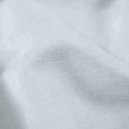 White Solid Chenille - Detail