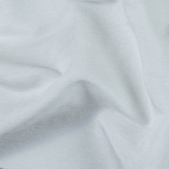 White Solid Chenille