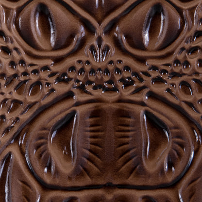 Chocolate Crocodile Vinyl Detail