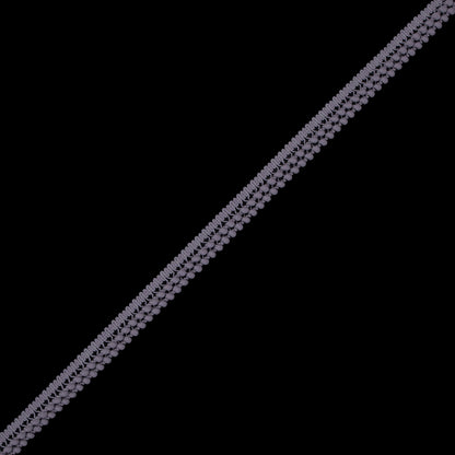 Light Silver Two Row Mini Pom Pom Trim