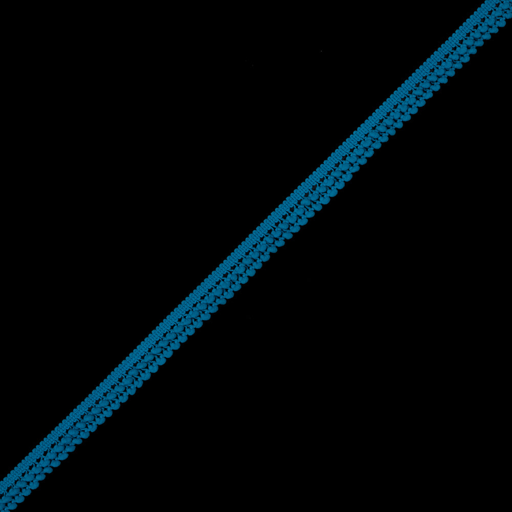 European Ocean Two Row Mini Pom Pom Trim