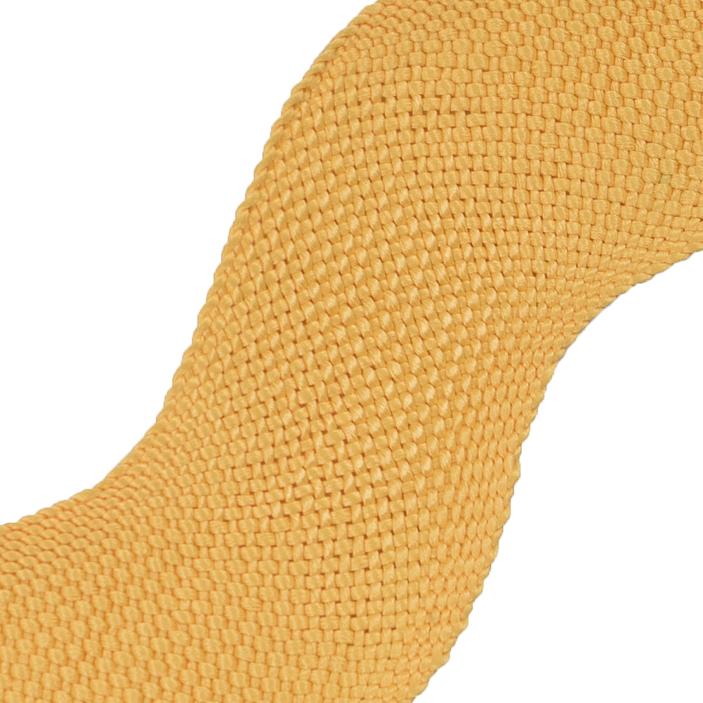 Yellow Woven Jumbo Ric Rac - 2" Detail