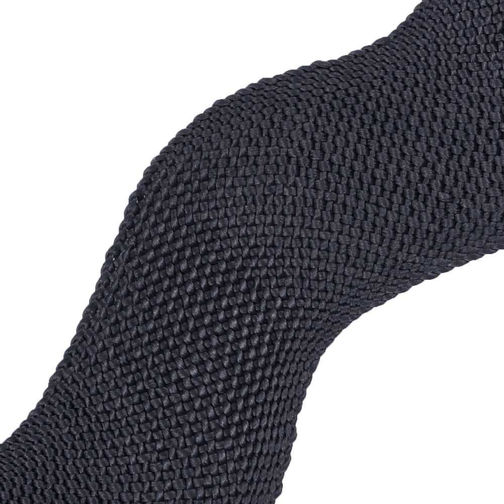 Charcoal Woven Jumbo Ric Rac - 2 - Detail