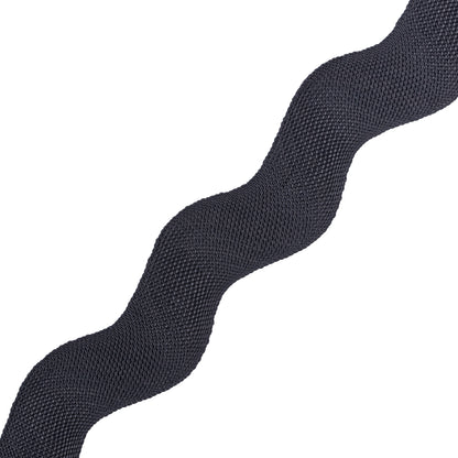 Charcoal Woven Jumbo Ric Rac - 2